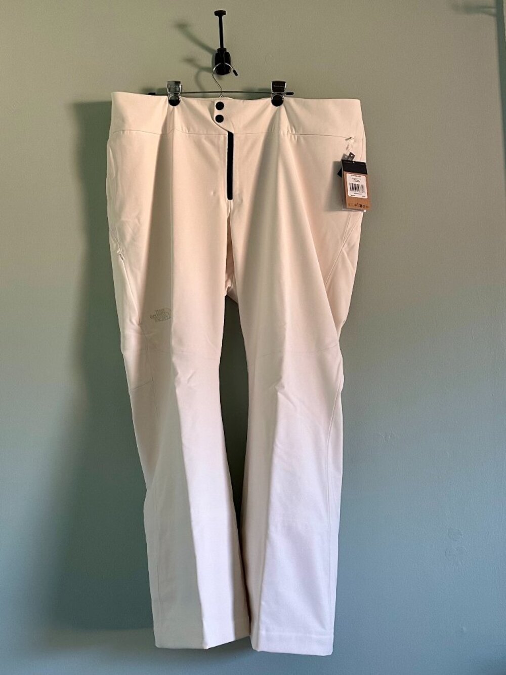 NWT The North Face Women's Plus White Dune Snoga Ski Pants 3X